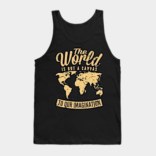 The World Is A Canvas Tank Top